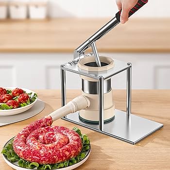 【コメント主品】手作りソーセージ　スタッファー　充填機 楽天市場】ソーセージメーカー ソーセージ充填機 手作り
